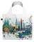 LOQI Artist Kristjana S Williams Interiors Reusable Shopping Bag, O/S, World Skyline